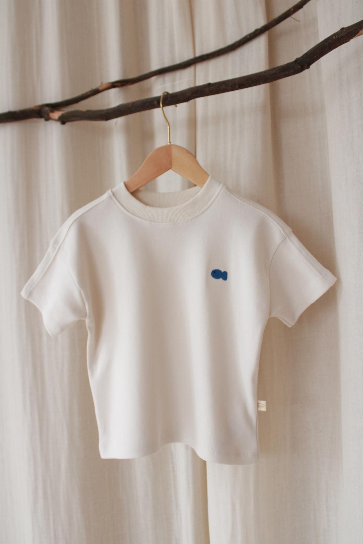 Oh La La Koala Balık Nakışlı Oversize T-shirt
