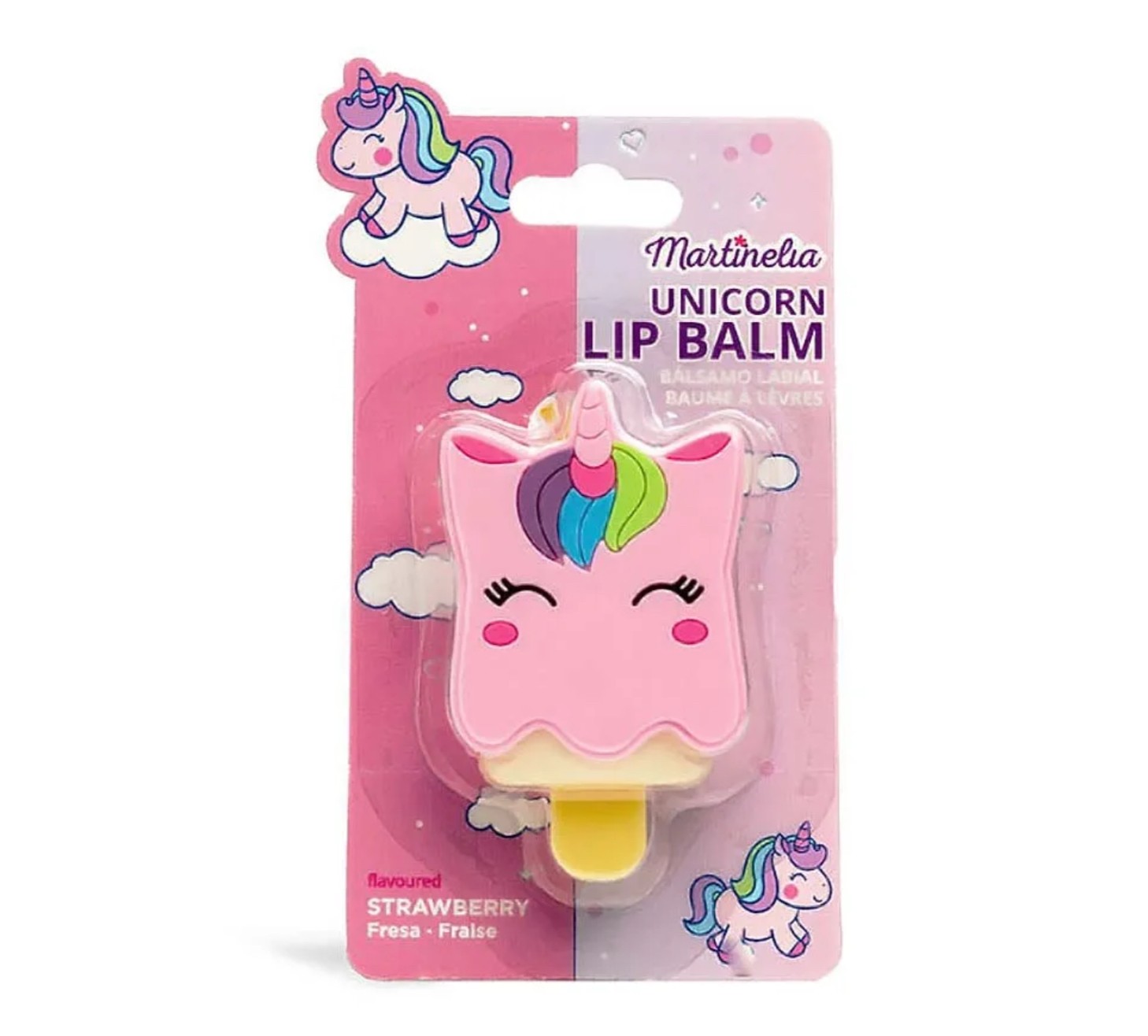 Martinelia World Unicorn Keychain Lip Balm