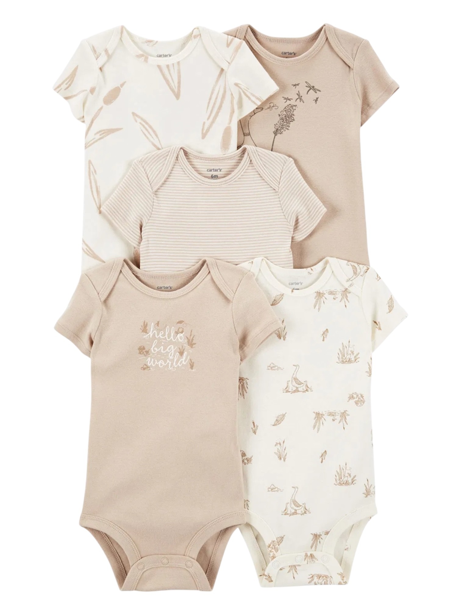 Carter's Bebek 5Li Kısa Kollu Body