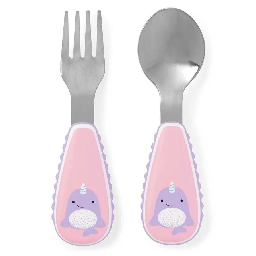 Skip Hop Zoo Çatal Kaşık Seti Narwhal 2'li Set