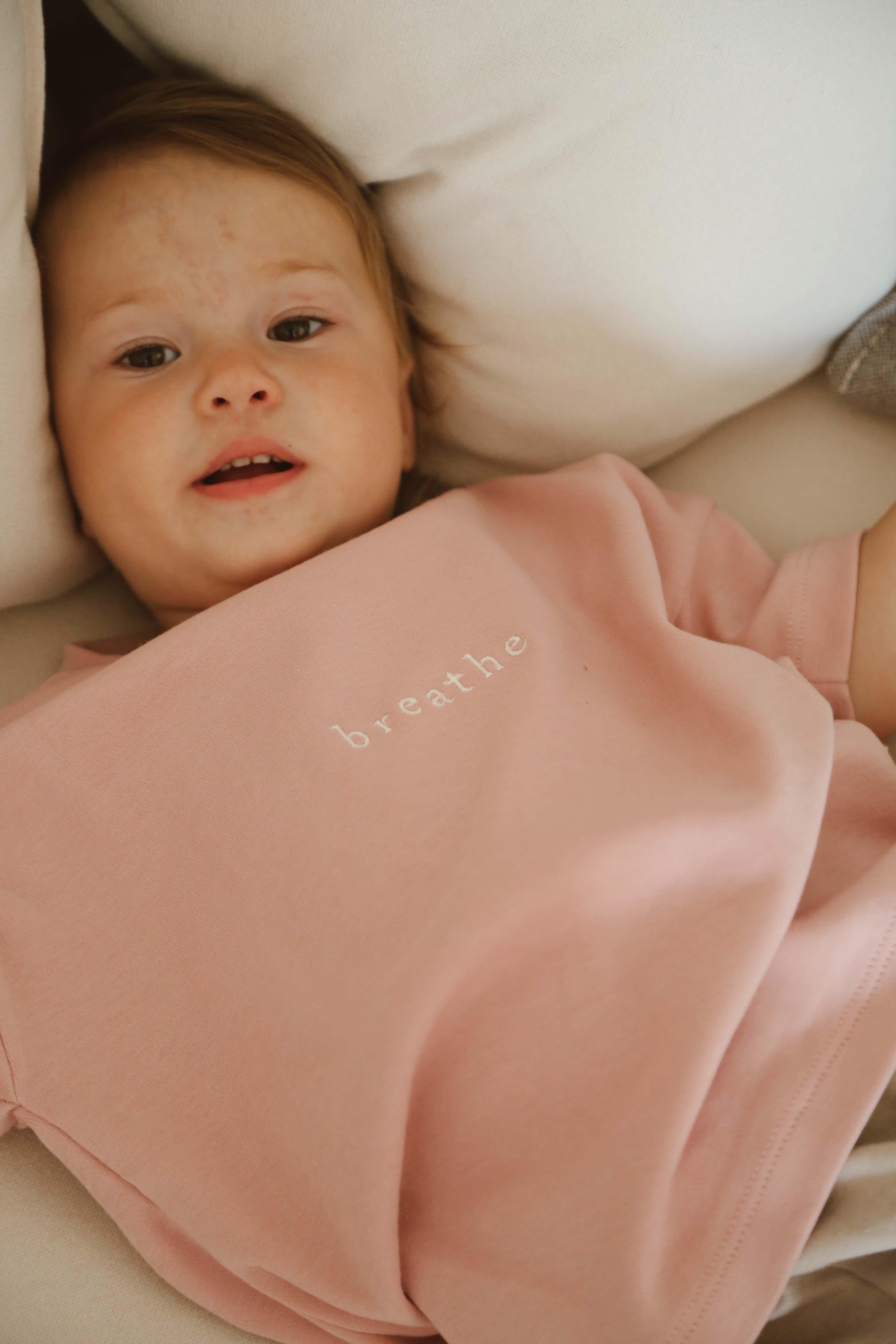 Oh La La Koala Pembe Bisiklet Yaka Oversize T-shirt Bebek - Çocuk