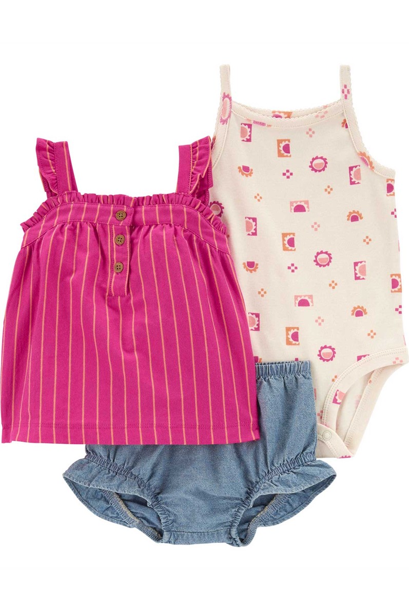 Carter's Kız Bebek Alt Üst Set