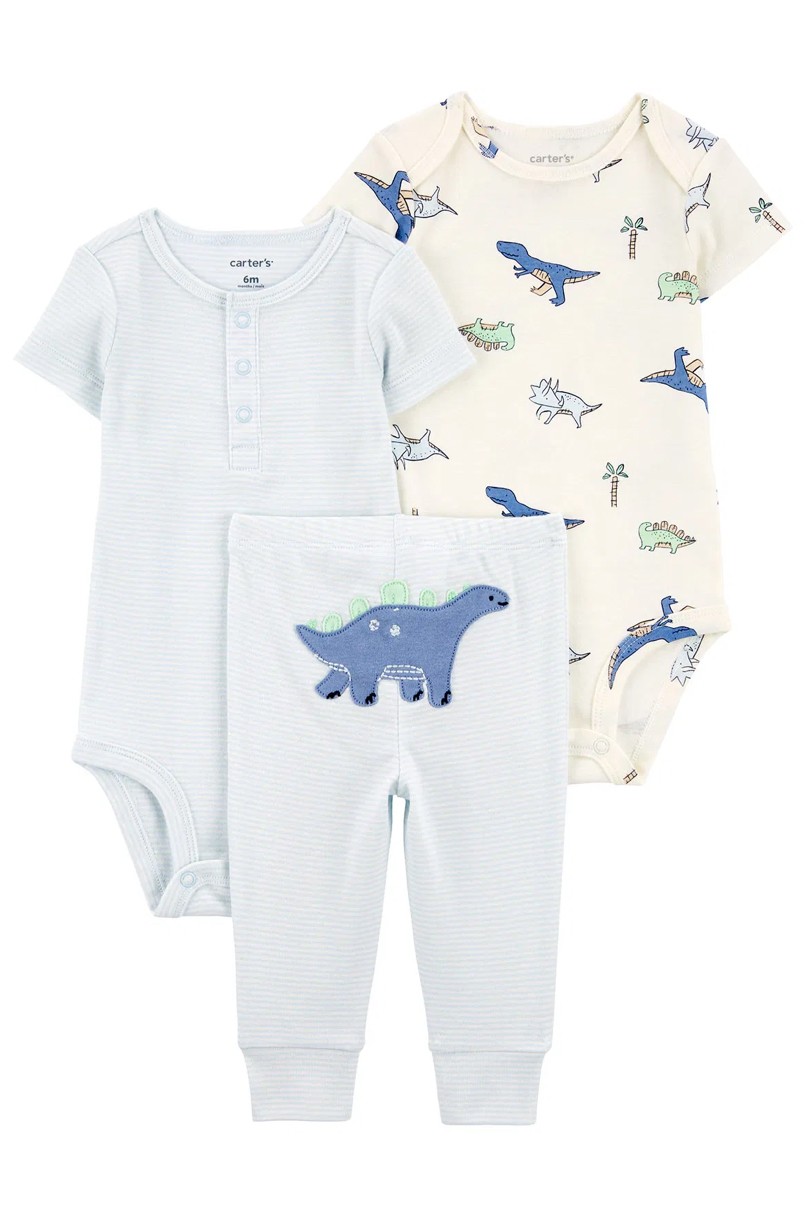 Carters's Erkek Bebek Body Pantolon Set 3'lü Paket
