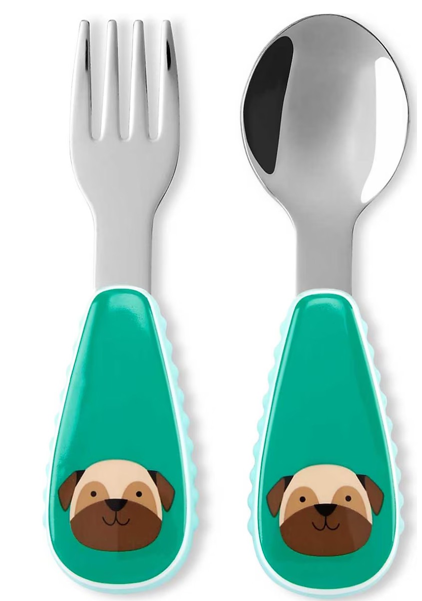 Skip Hop Zoo Çatal Kaşık Seti Köpek 2'li Set