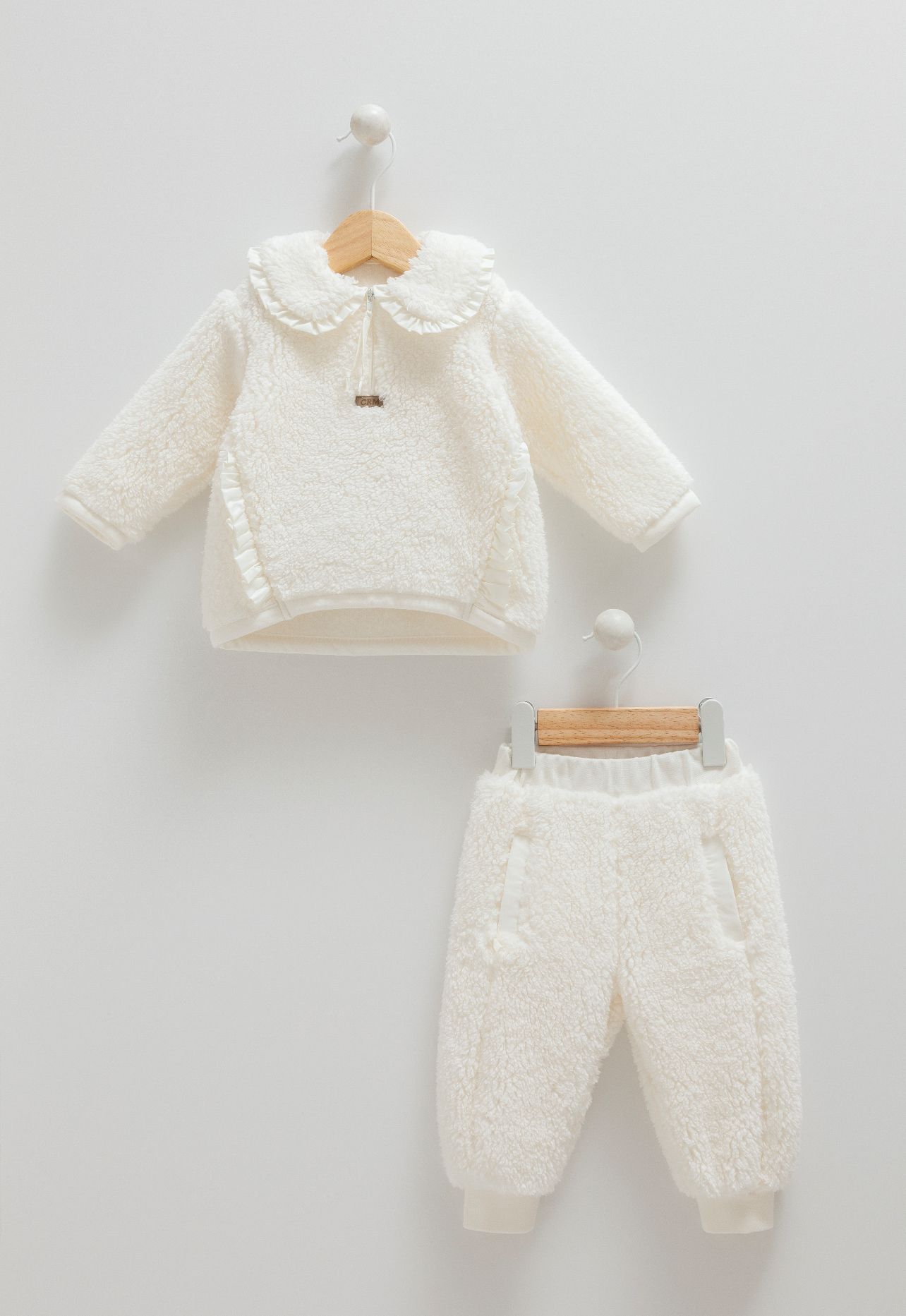 Caramell Kız Bebek Polar 2'Li Takım 