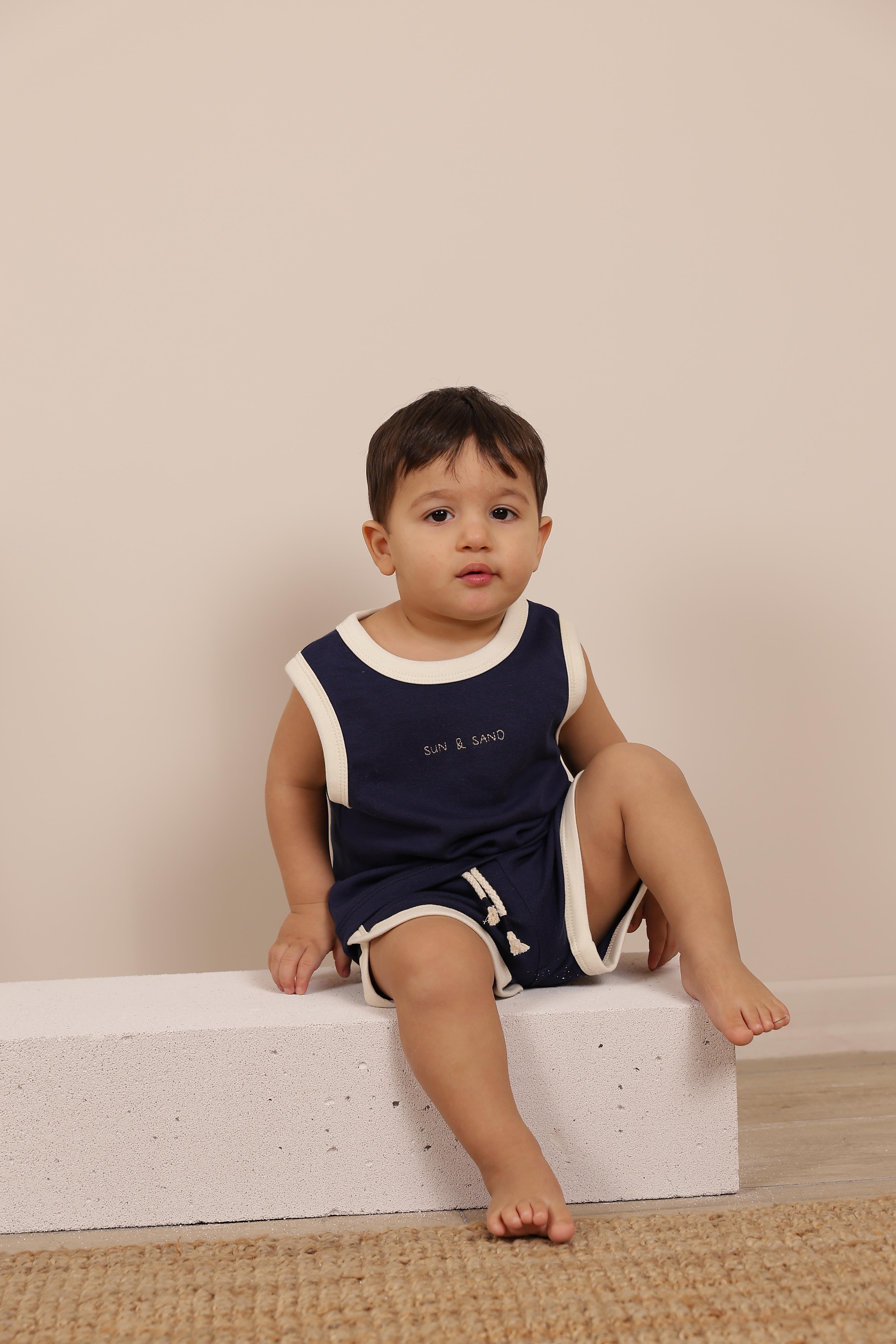 Oh La La Koala Lacivert Unisex Atlet Şort Takım