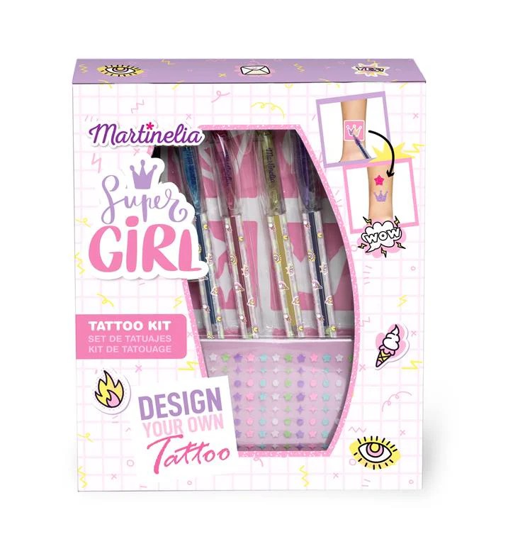 Martinelia Martinelia Super Girl Body Art Tattoo Kit