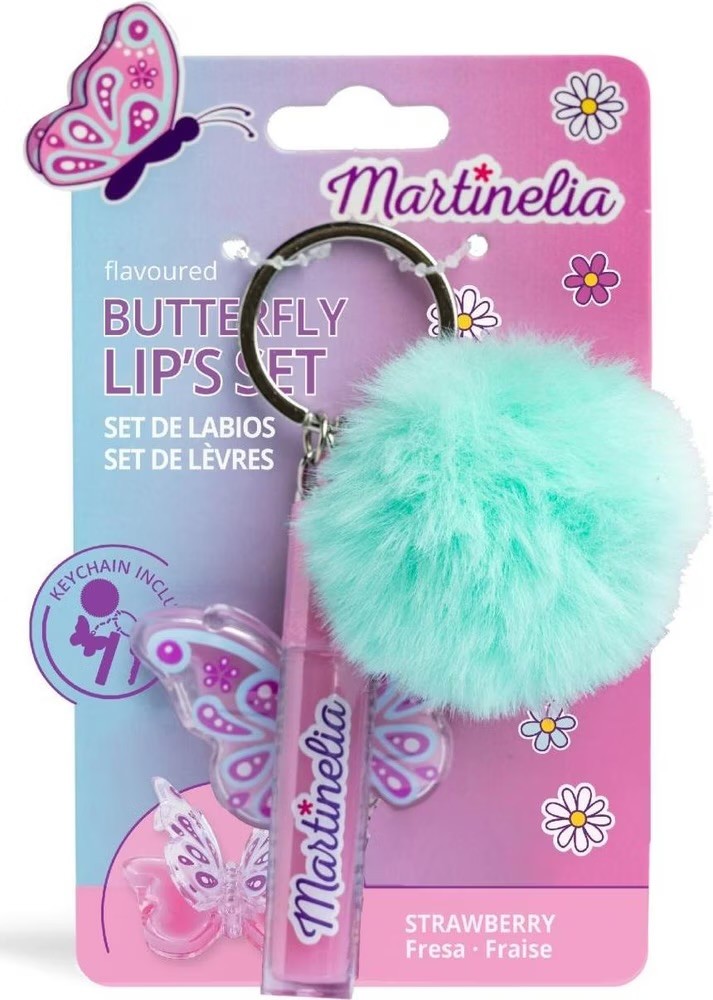 Martinelia World Butterfly Lip & Pompom