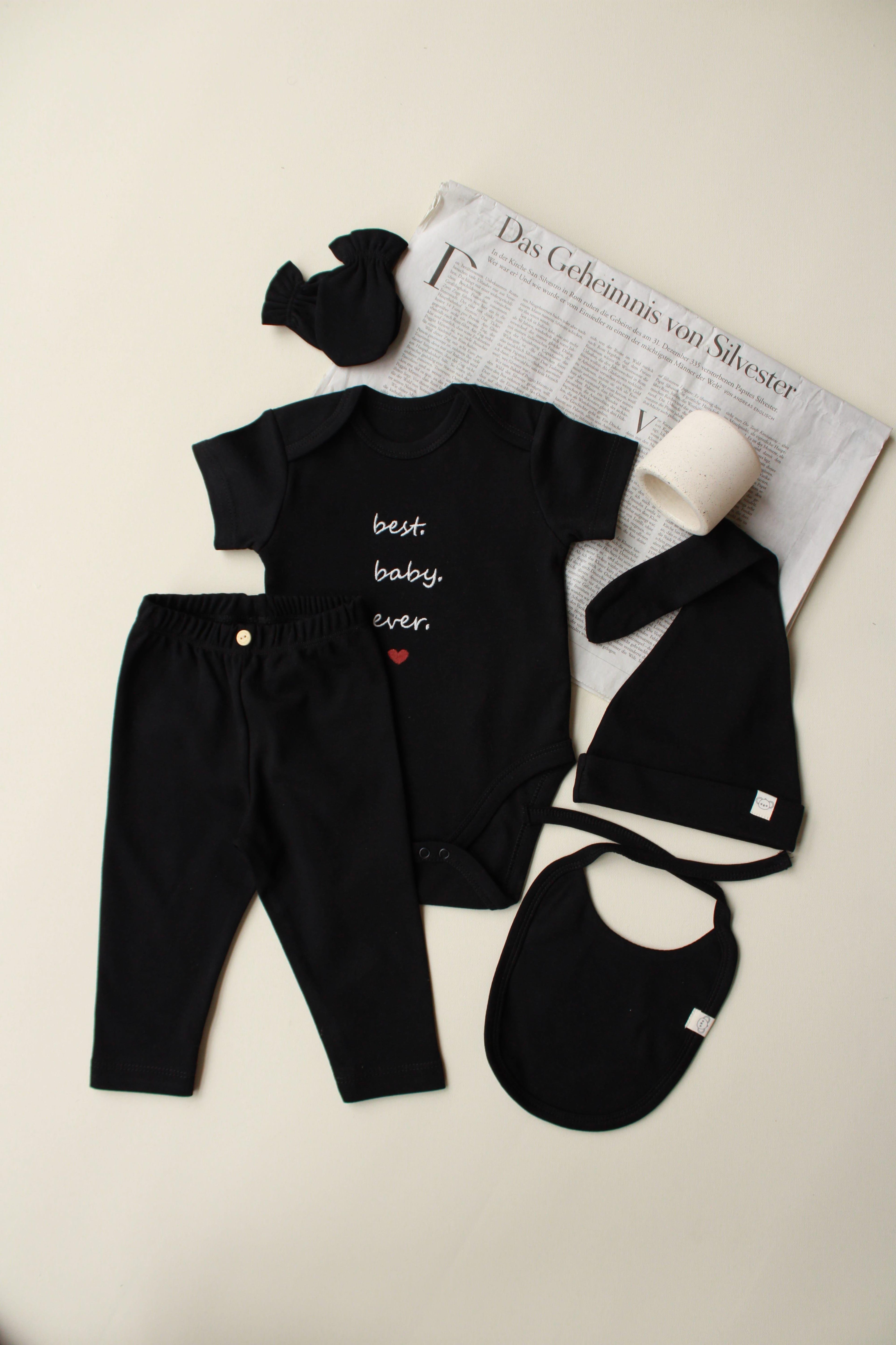 Oh La La Koala Baby Nakışlı 5li Yenidoğan Set