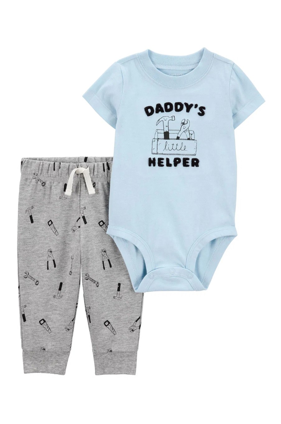 Carter's Erkek Bebek Body Pantolon Set 2'li Paket