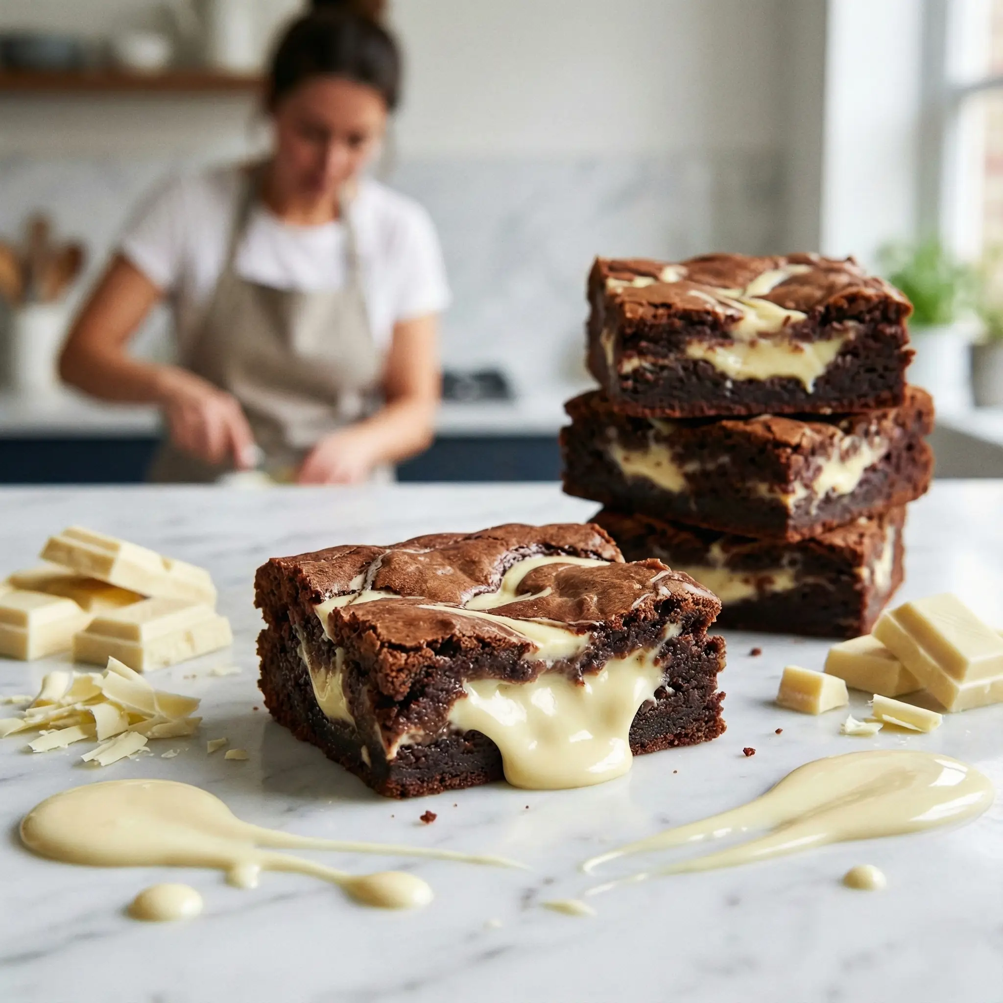 White Chocolate Brownie