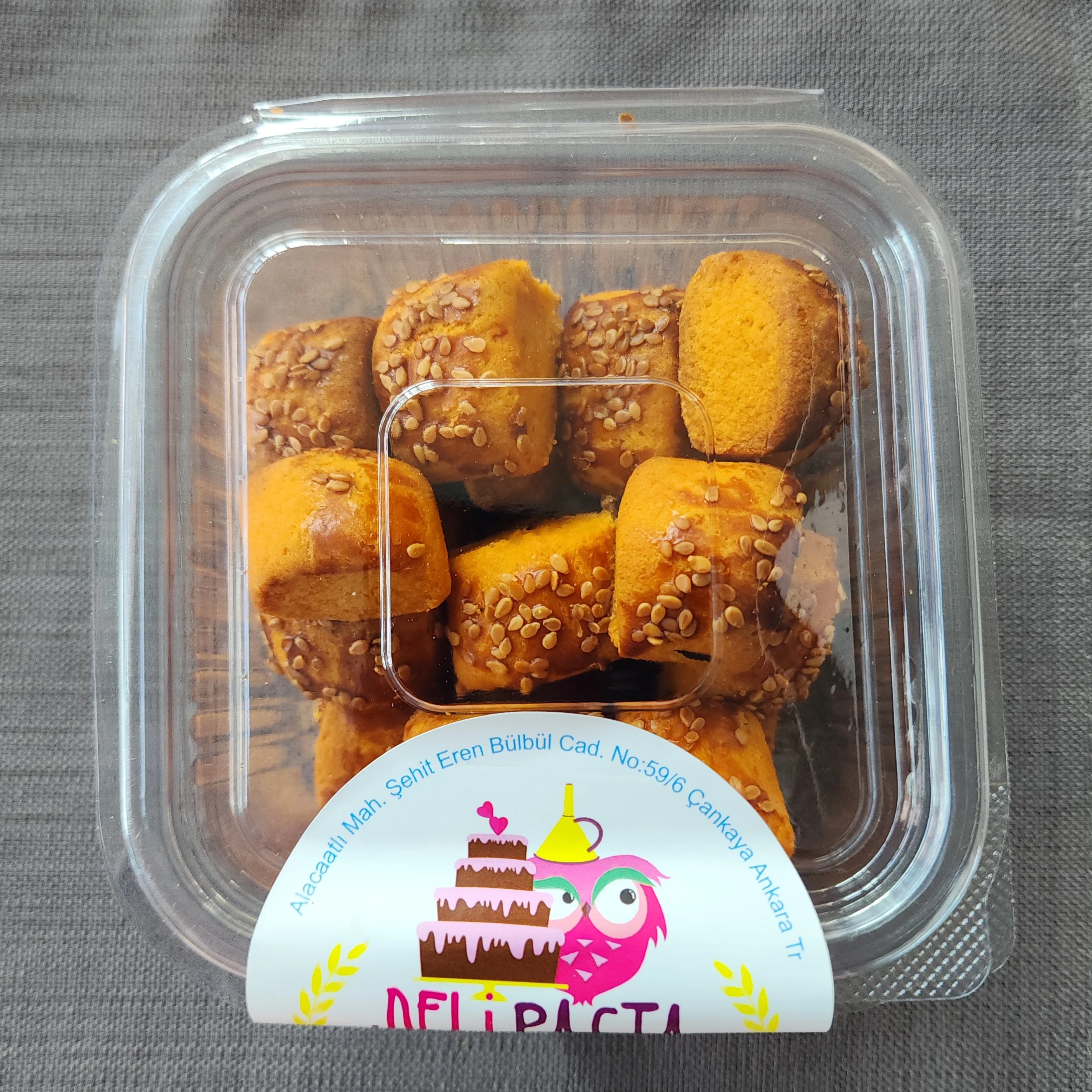 Acı Biber Reçelli Susamlı Arıza Kurabiye image