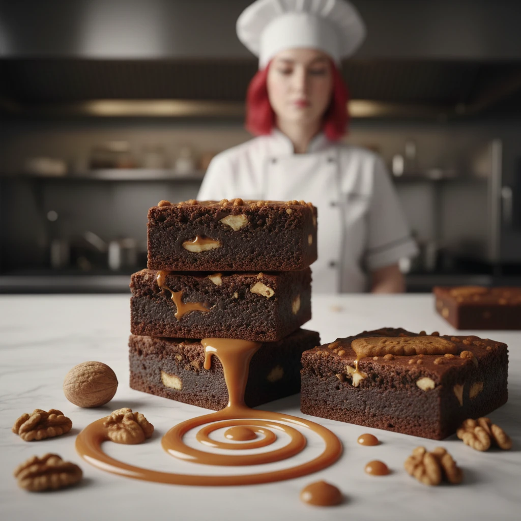 Karamel Ceviz Brownie image