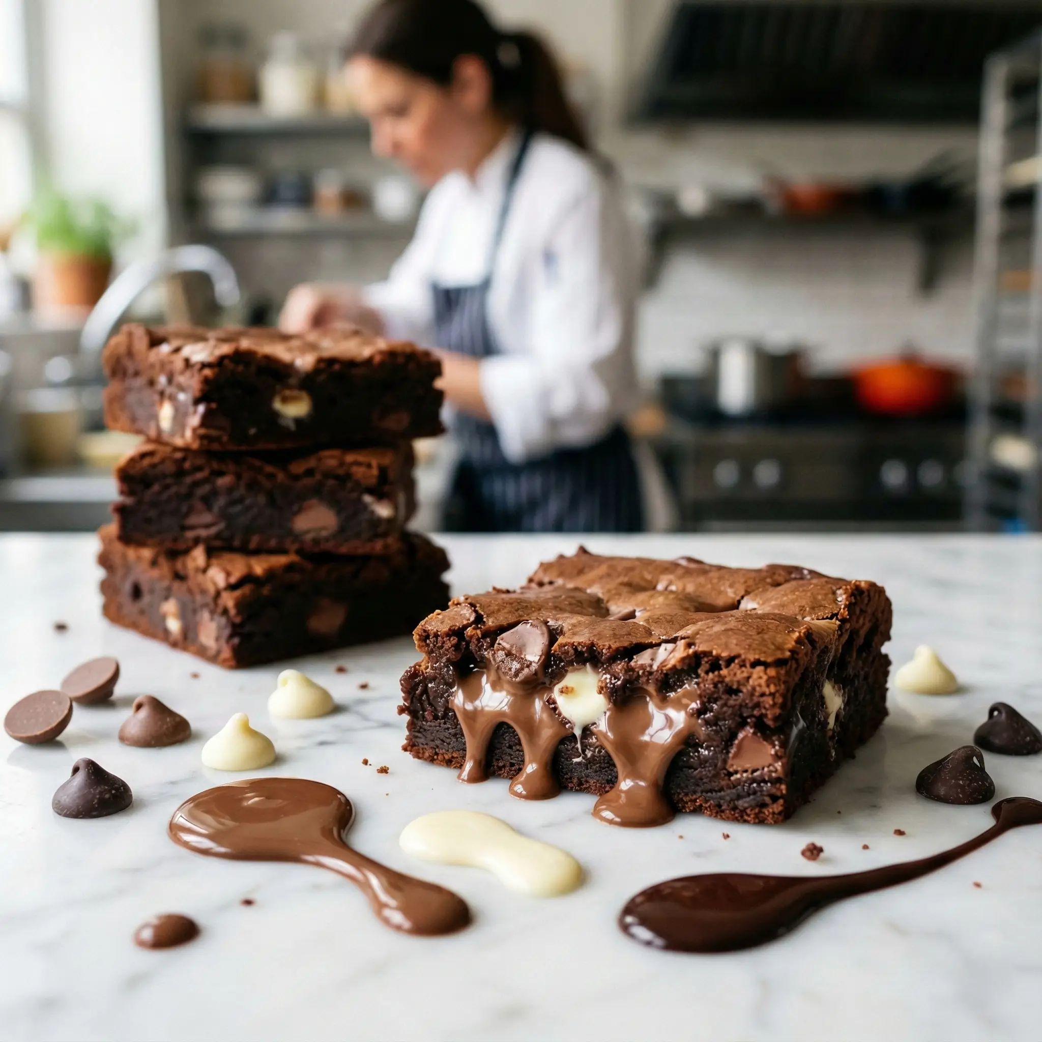 Triple Chocolate Brownie image