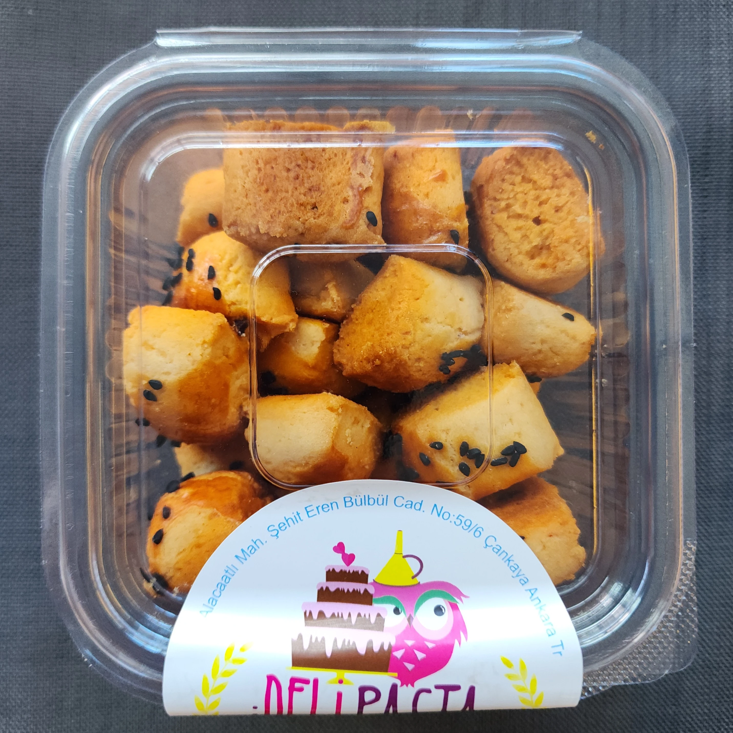 Acı Biber Reçelli Çörekotlu Arıza Kurabiye image