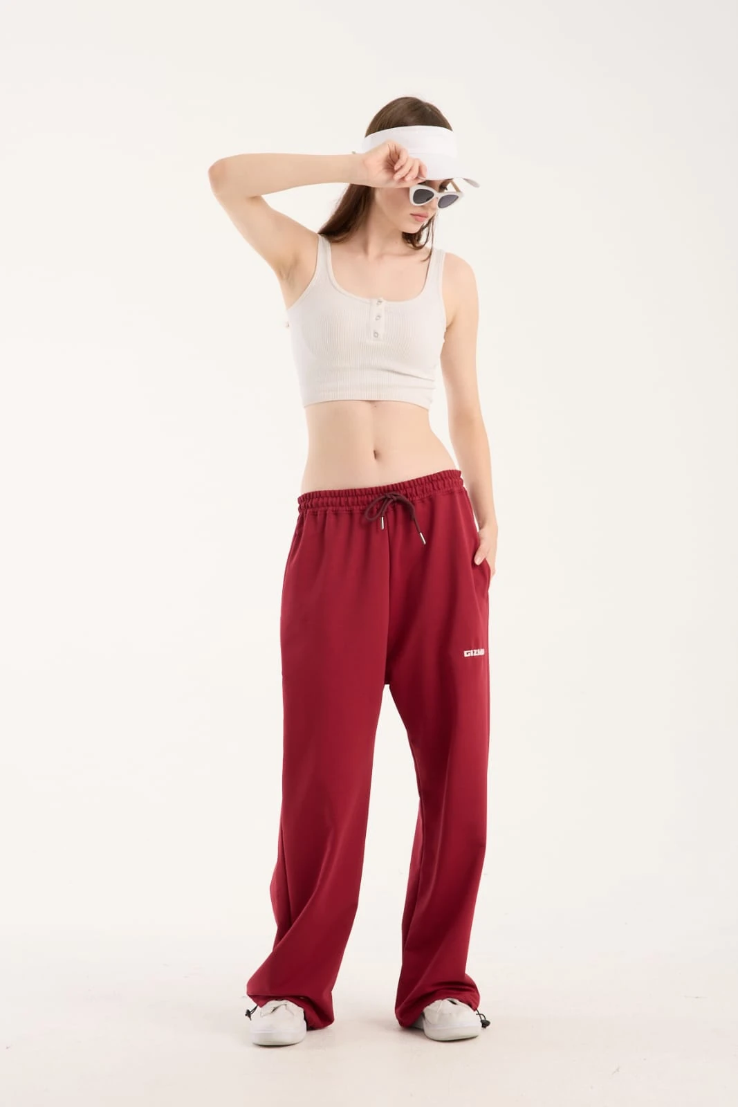 GIZMO Mevsimlik Nakışlı Ayarlanabilir Paça Eşofman Altı