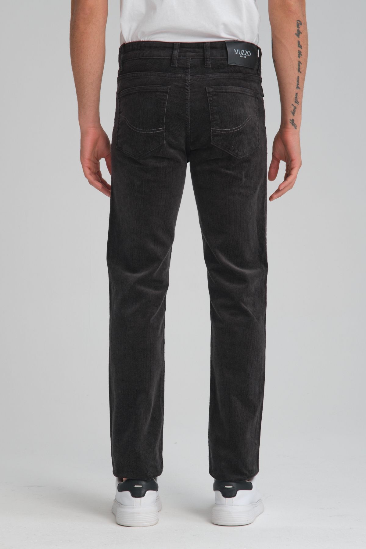 Regular Fit Kadife Pantolon