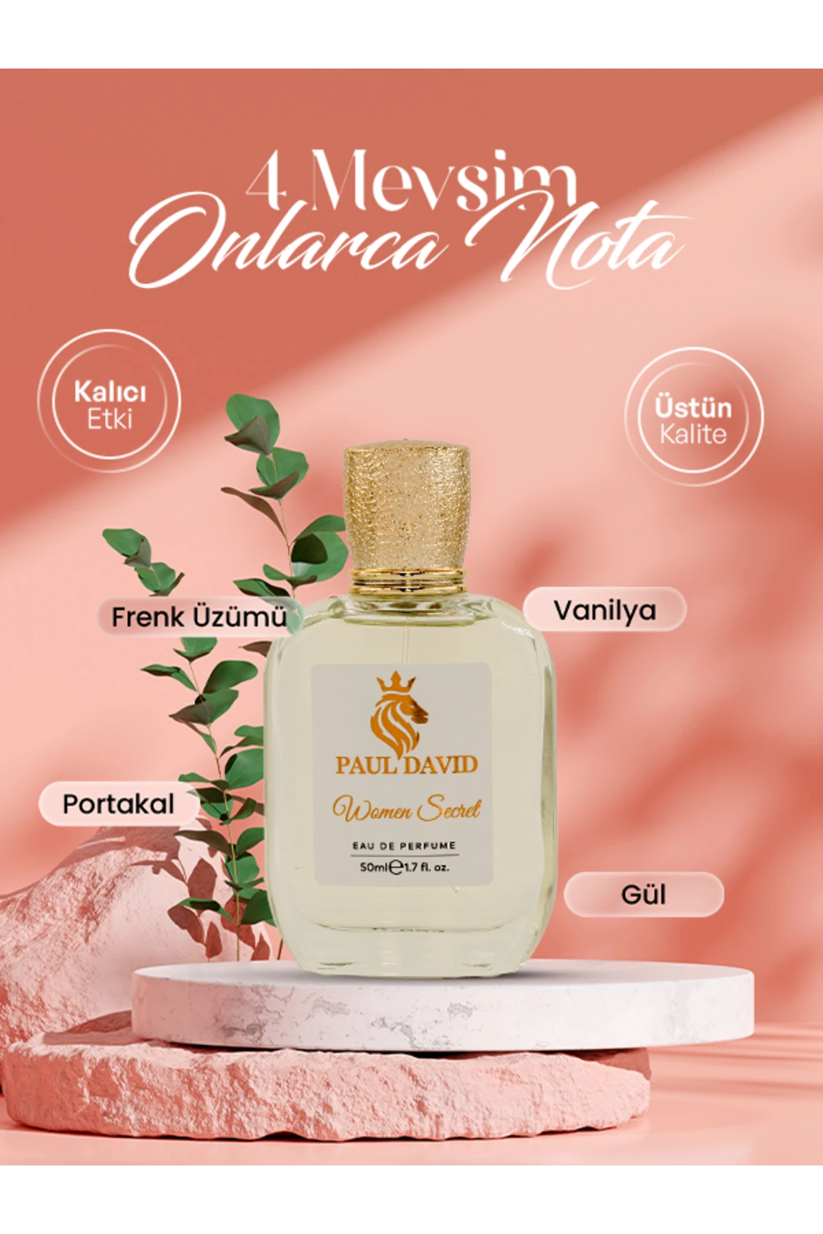 K-089 ÇİÇEKLİ MEYVELİ PARFÜM UZUN SÜRE KALICI 50ML