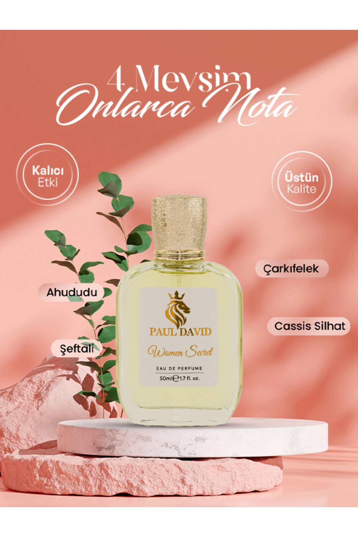 K-283 CHYPRE MEYVE EDP PARFÜM UZUN SÜRE KALICI 50ML