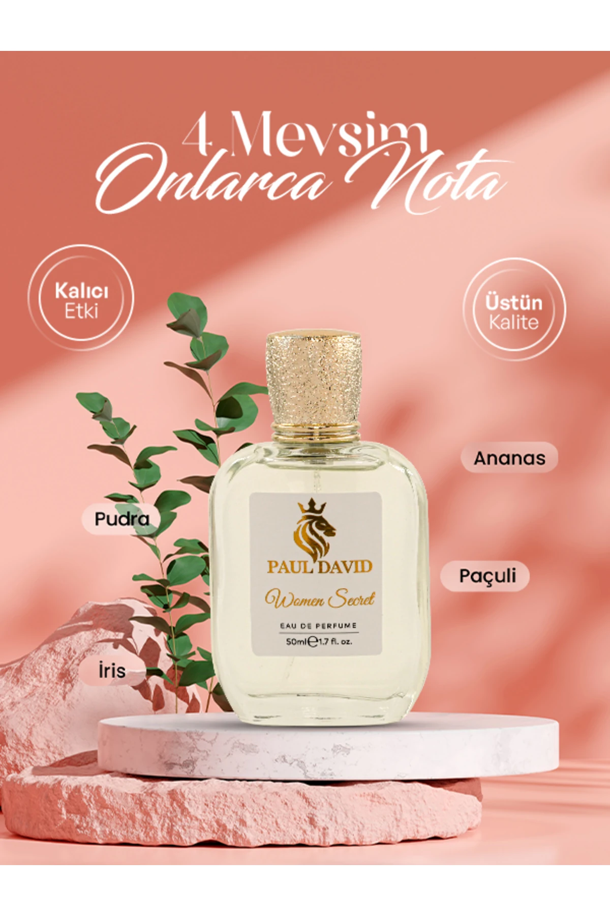 K-270 ORYANTAL VANİLYA EDP PARFÜM UZUN SÜRE KALICI 50ML