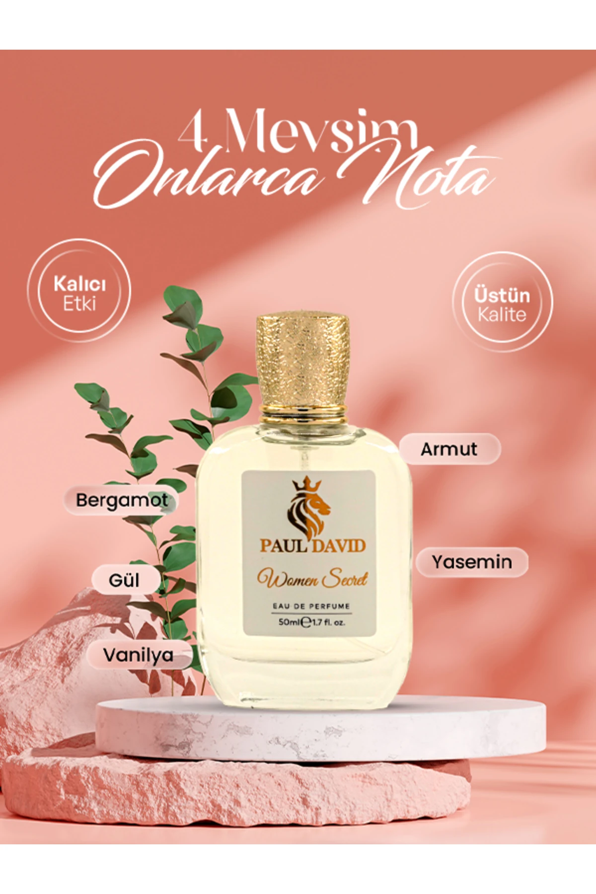 K-206 CHYPRE ÇİÇEK PARFÜM UZUN SÜRE KALICI 50ML