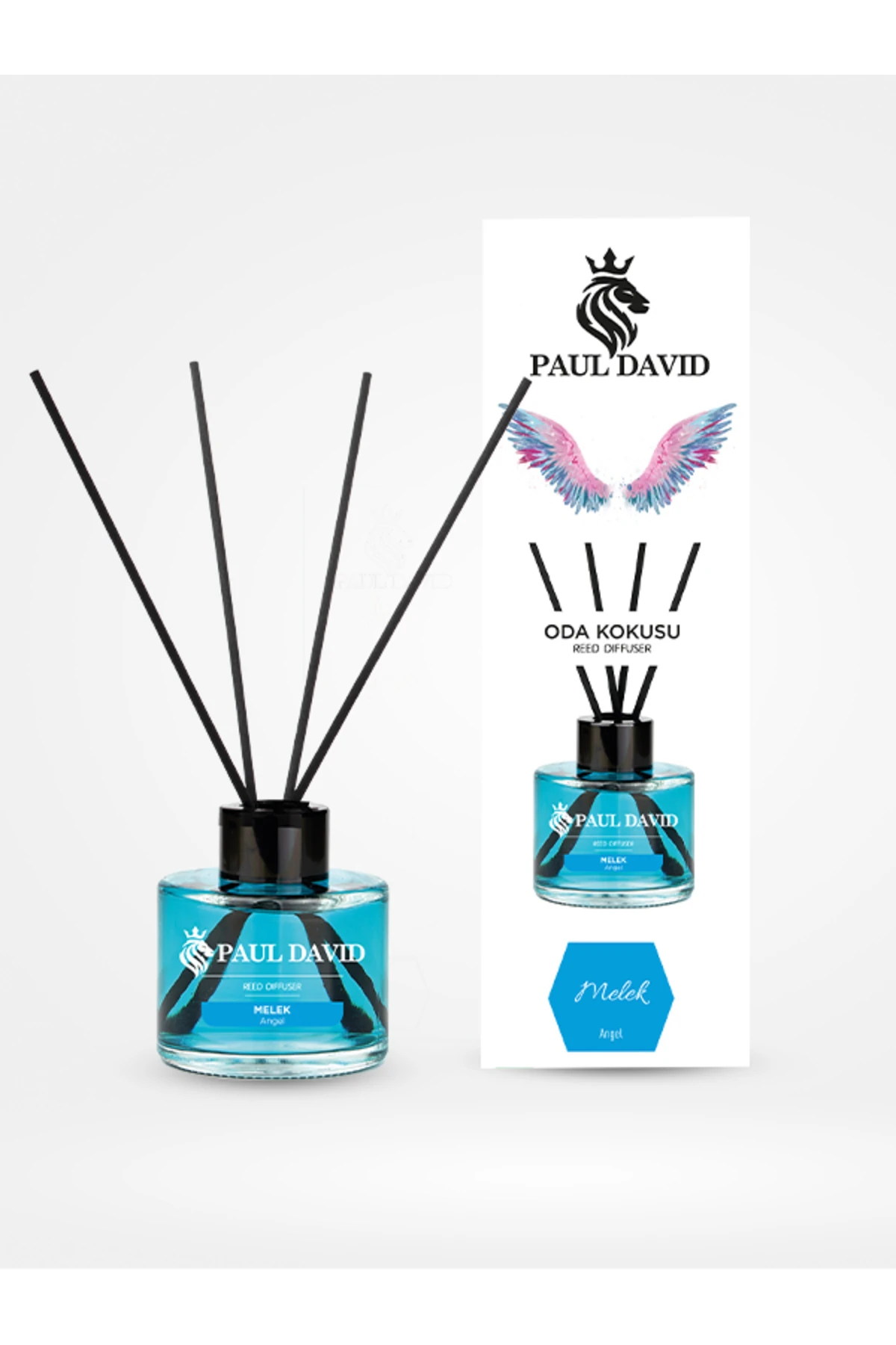 Melek Yüksek Koku Yayılımlı Dekoratif Bambu Çubuklu Oda Kokusu 145 ml