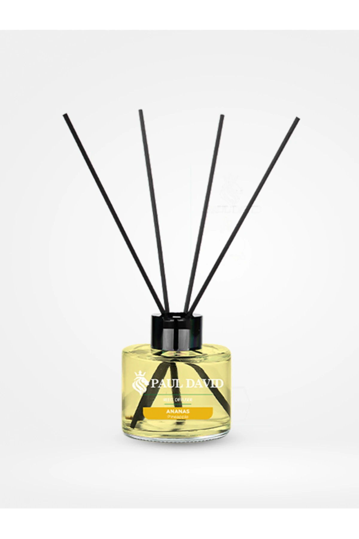 Ananas Yüksek Koku Yayılımlı Dekoratif Bambu Çubuklu Oda Kokusu 145 ml