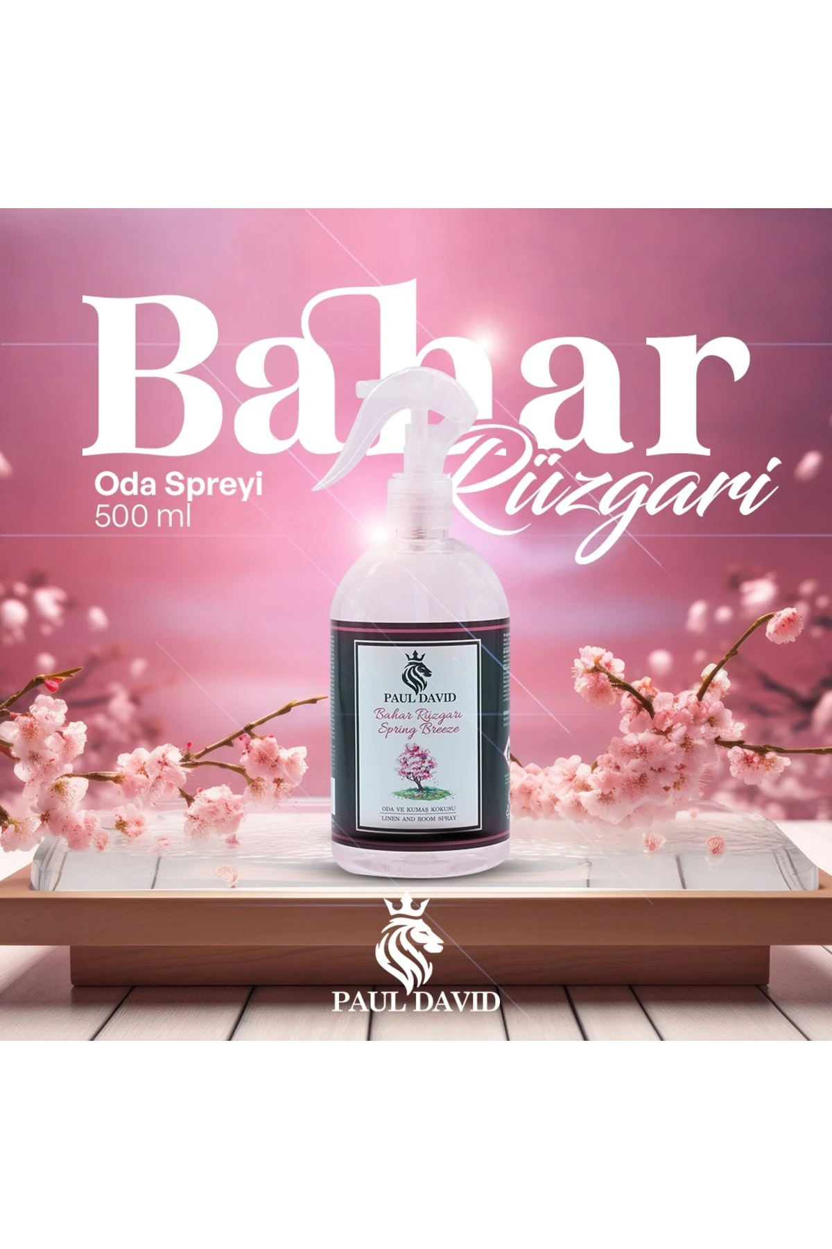 500 ML Bahar Rüzgarı Oda Kumaş ve Araç Kokusu