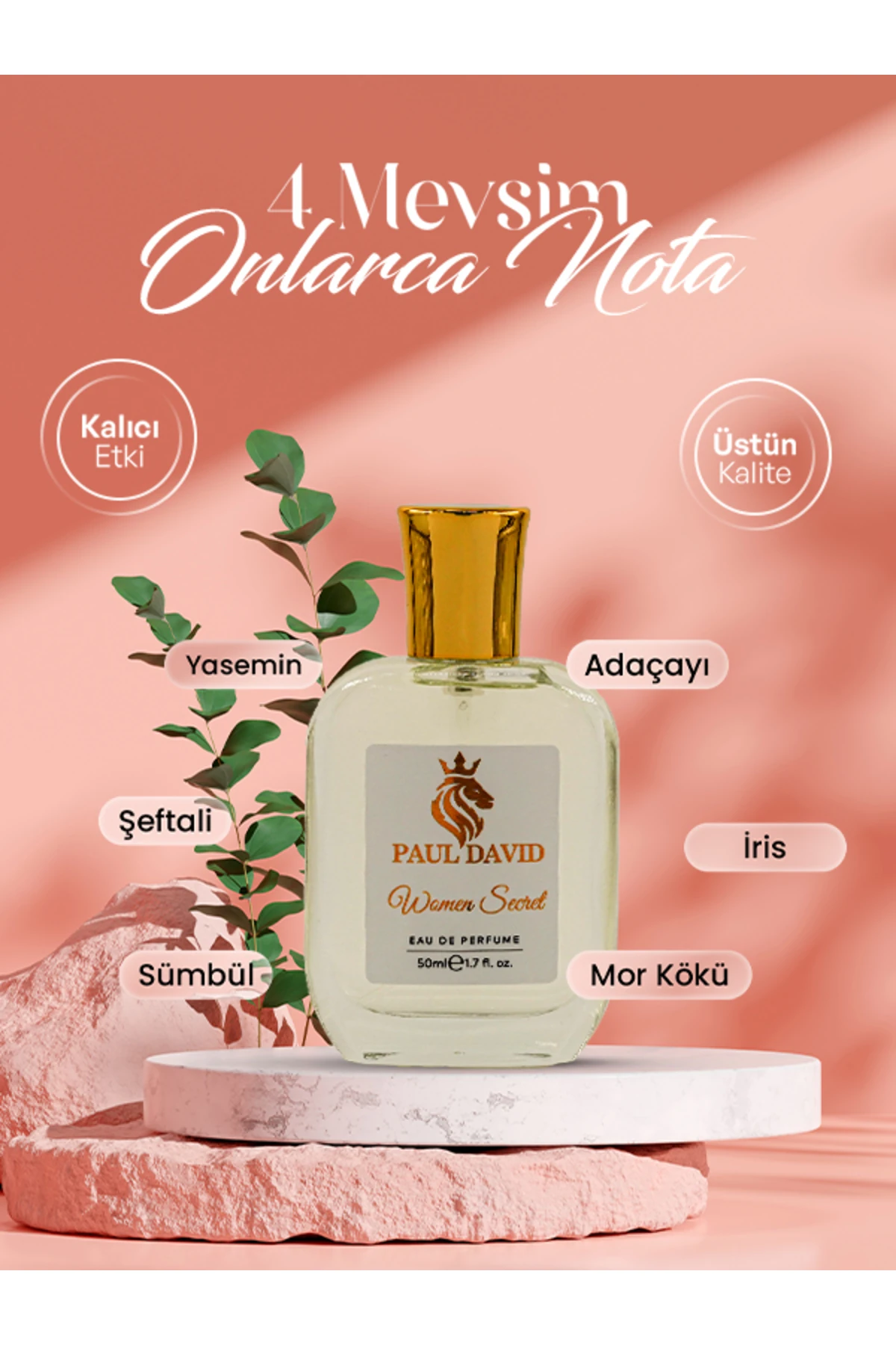 K-022 ÇİÇEK PARFÜM UZUN SÜRE KALICI 50ML