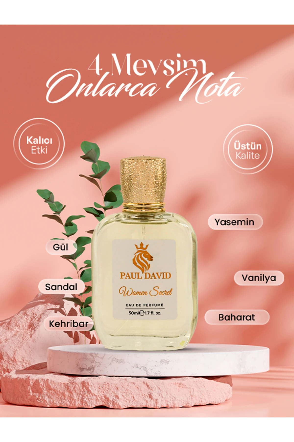 K-165 ORYANTAL ODUNSU PARFÜM UZUN SÜRE KALICI 50ML