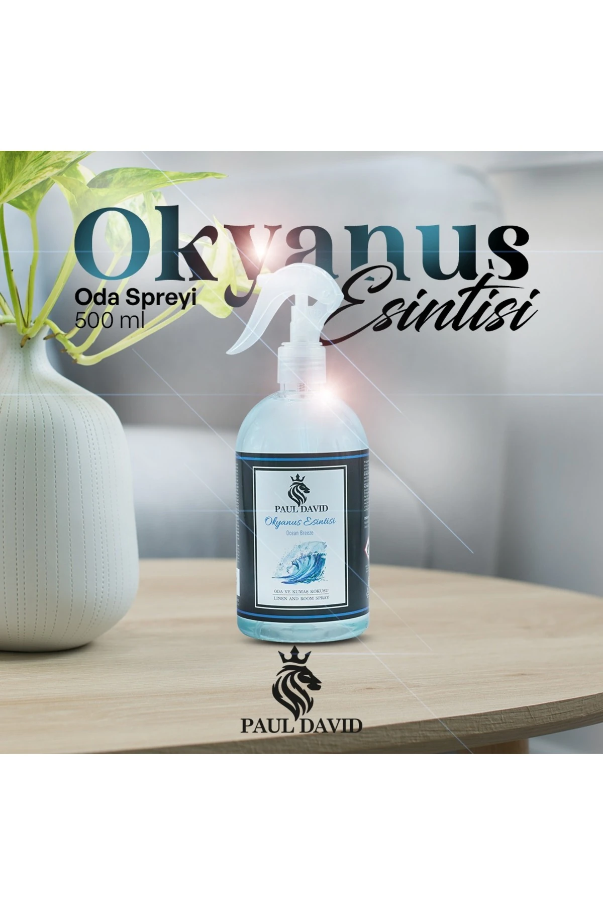 500 ML Okyanus Oda Kumaş ve Araç Kokusu