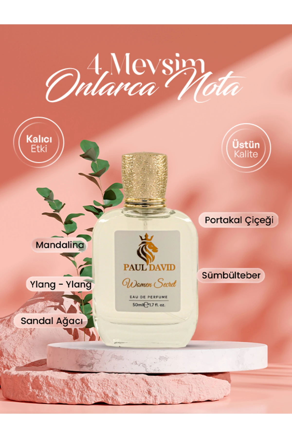 K-210 ÇİÇEKSİ ODUNSU MİSK PARFÜM UZUN SÜRE KALICI 50ML