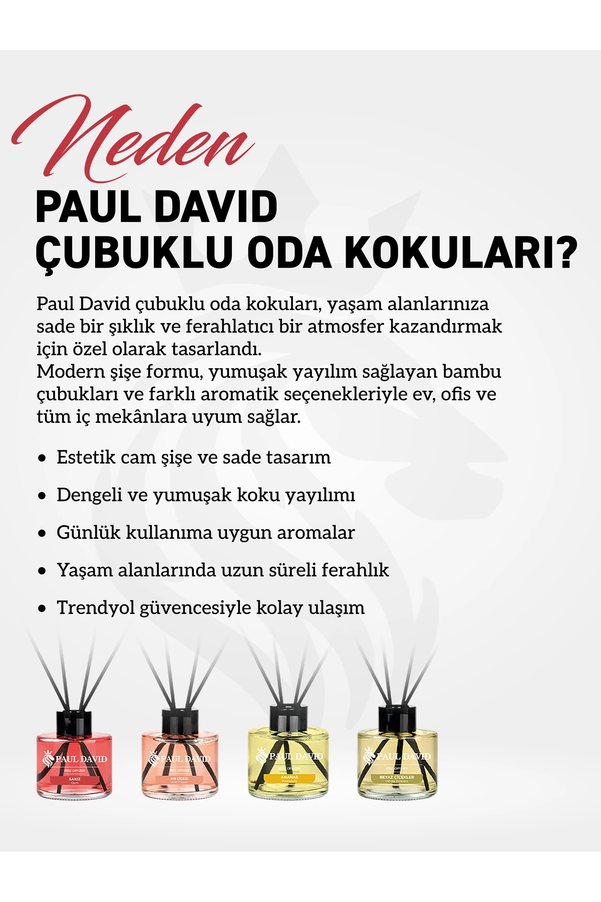 İstanbul Yüksek Koku Yayılımlı Dekoratif Bambu Çubuklu Oda Kokusu 145 ml