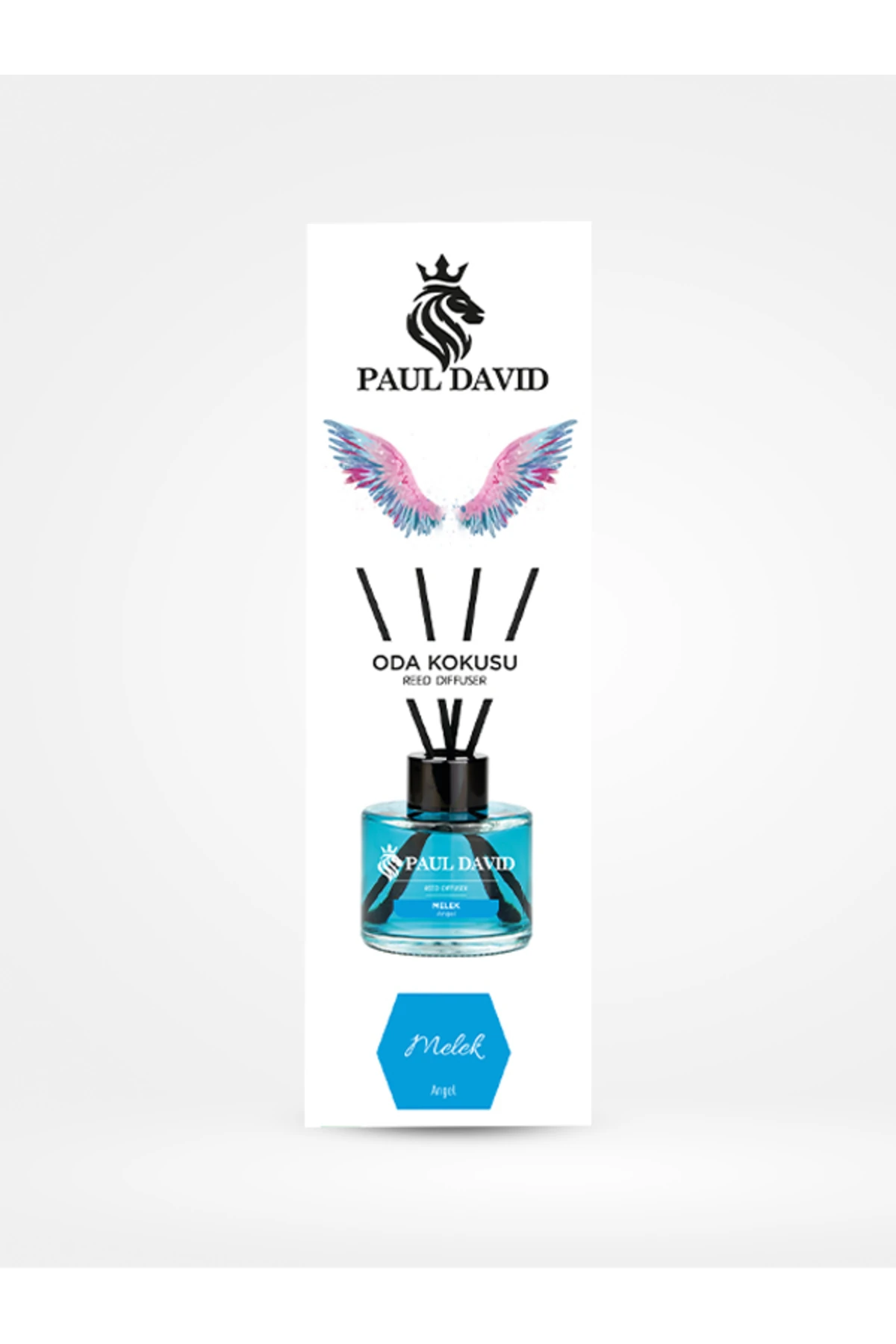 Melek Yüksek Koku Yayılımlı Dekoratif Bambu Çubuklu Oda Kokusu 145 ml