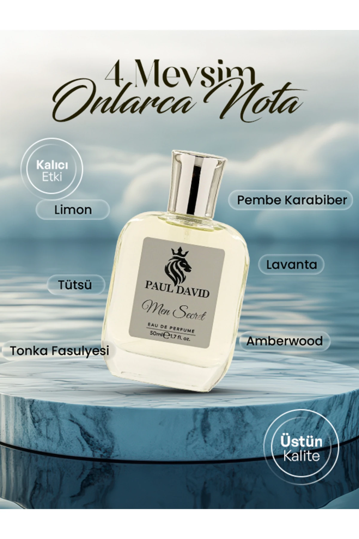 E-238 AROMATİK EDP PARFÜM UZUN SÜRE KALICI 50ML