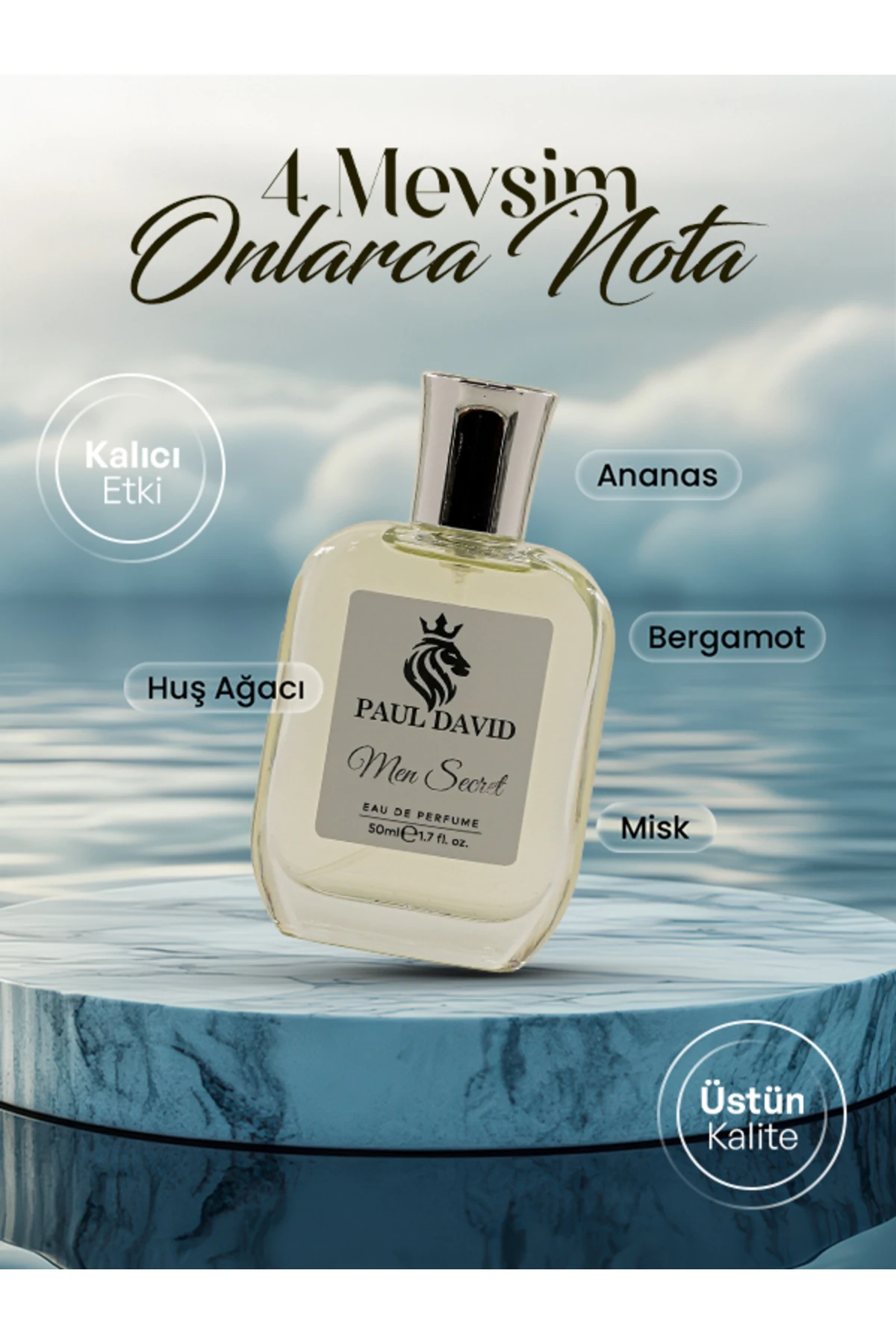 E013 AROMATİK ODUNSU EDP PARFÜM UZUN SÜRE KALICI 50ML