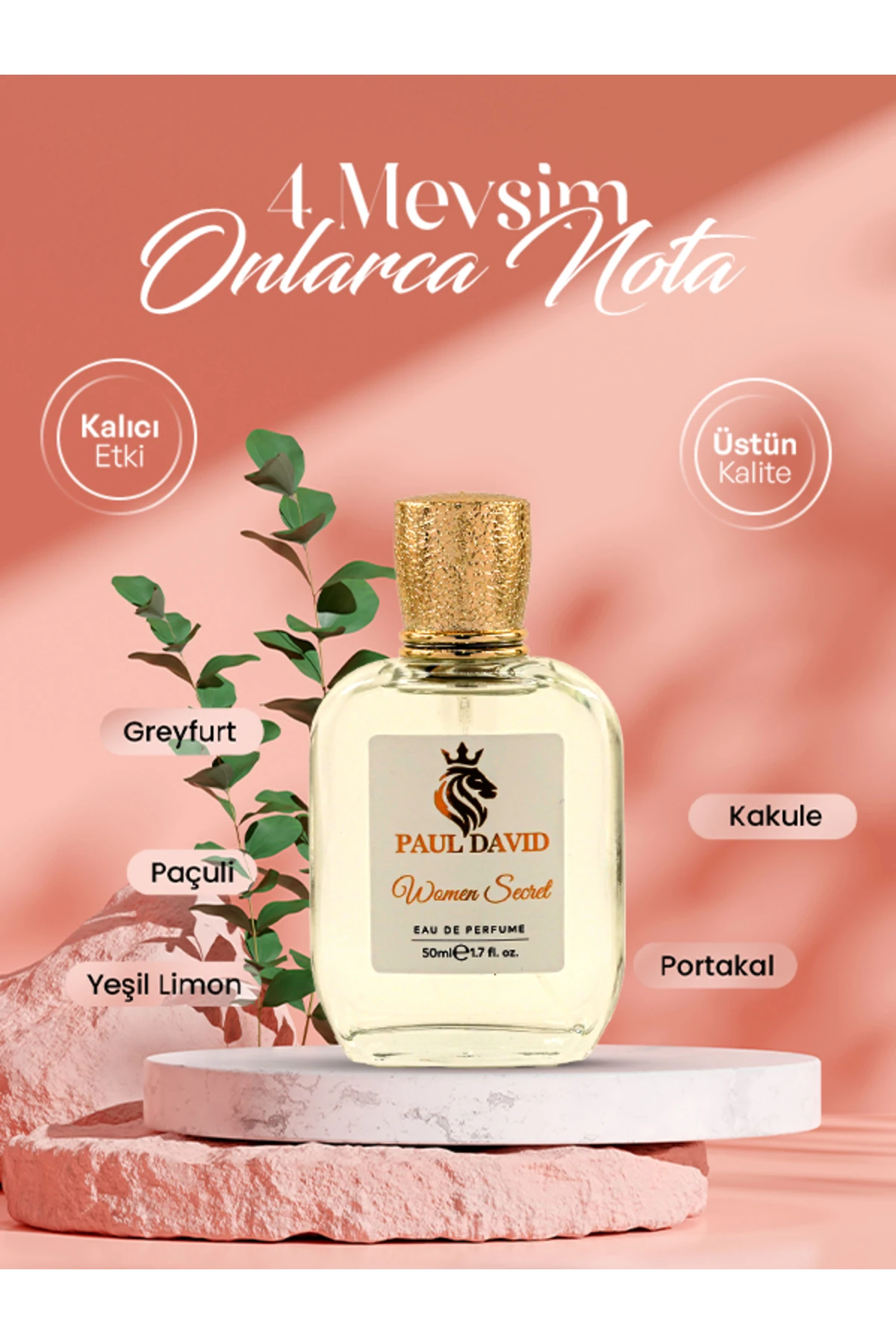 K-311 ÇİÇEKSİ EDP PARFÜM UZUN SÜRE KALICI 50ML