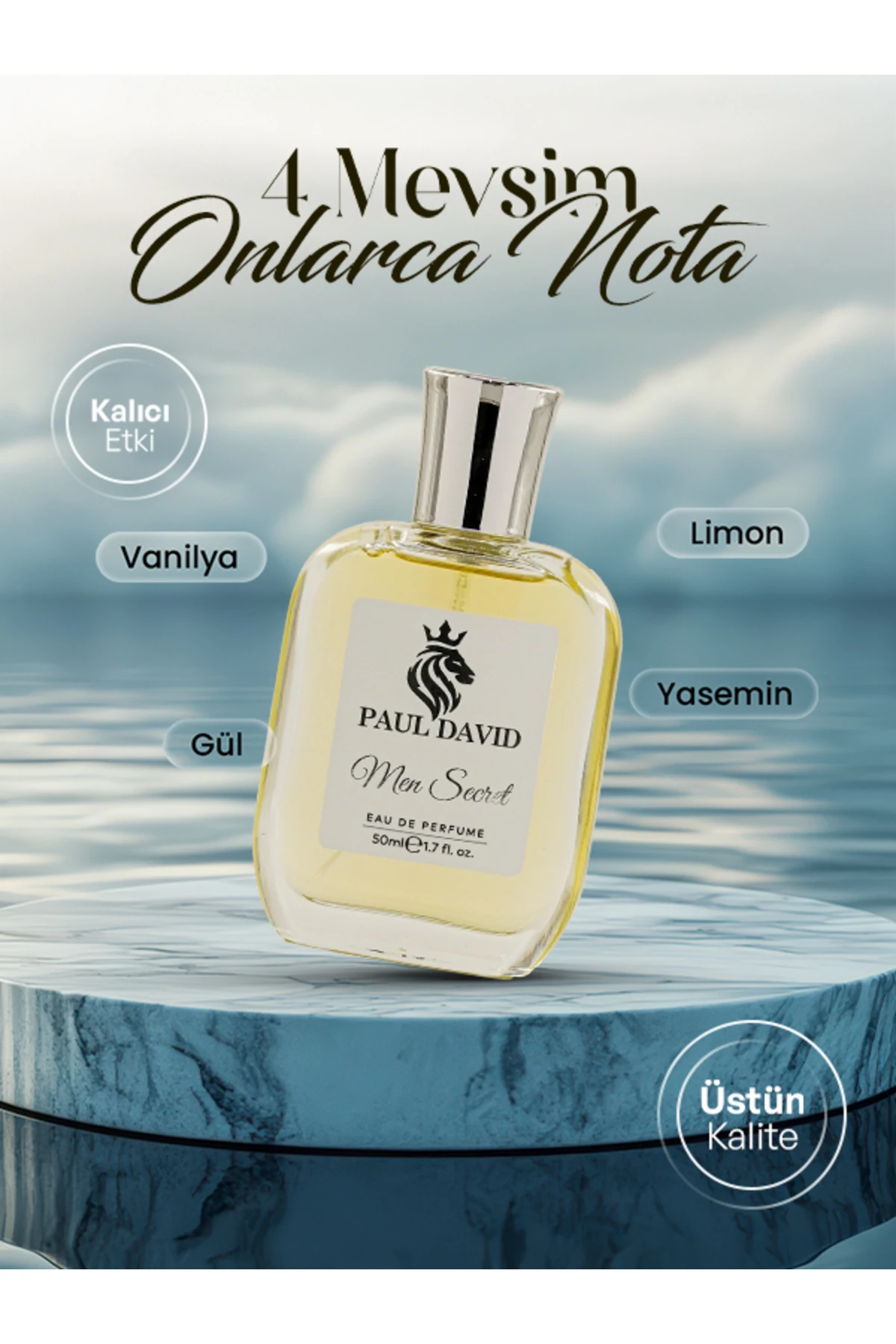 E133 FRESH ÇİÇEK EDP PARFÜM UZUN SÜRE KALICI 50ML