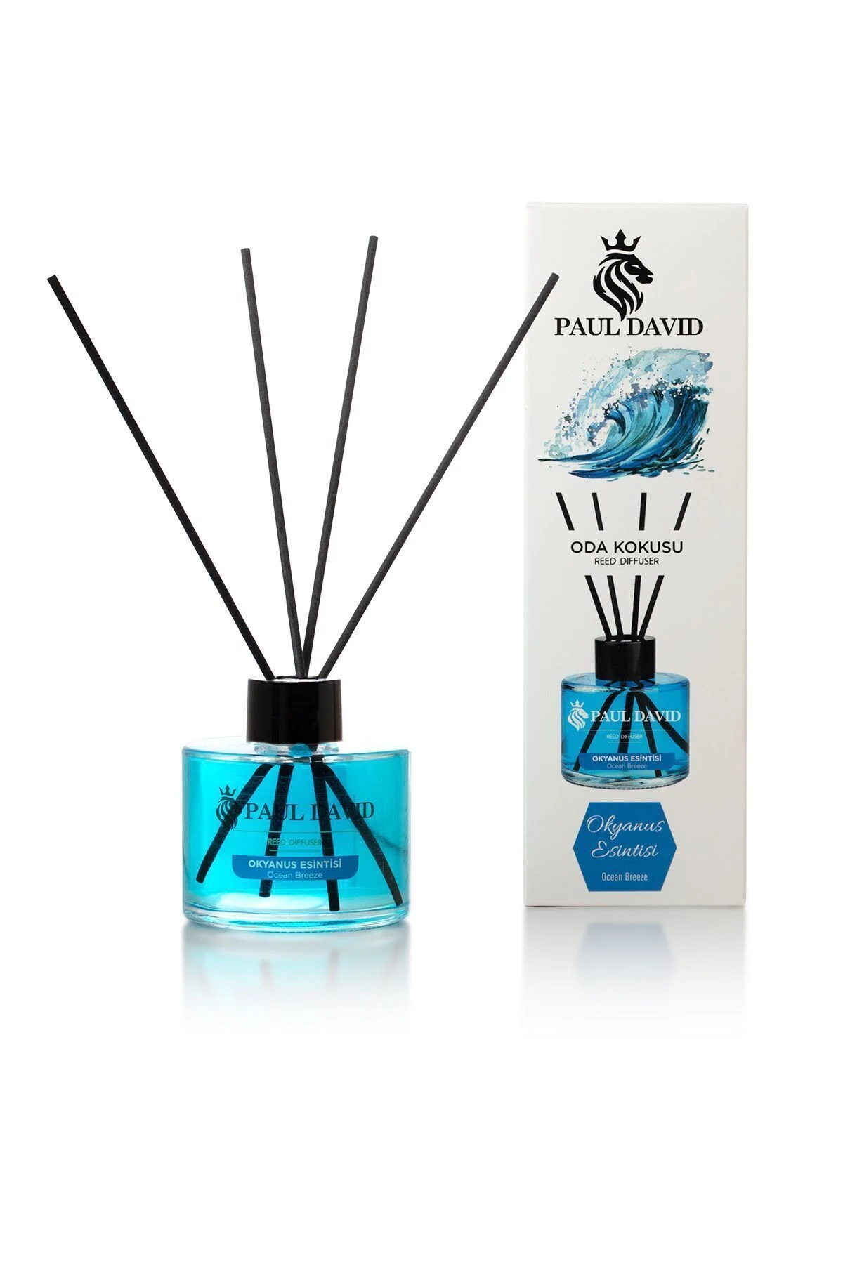 Okyanus Esintisi Yüksek Koku Yayılımlı Dekoratif Bambu Çubuklu Oda Kokusu 145 ml