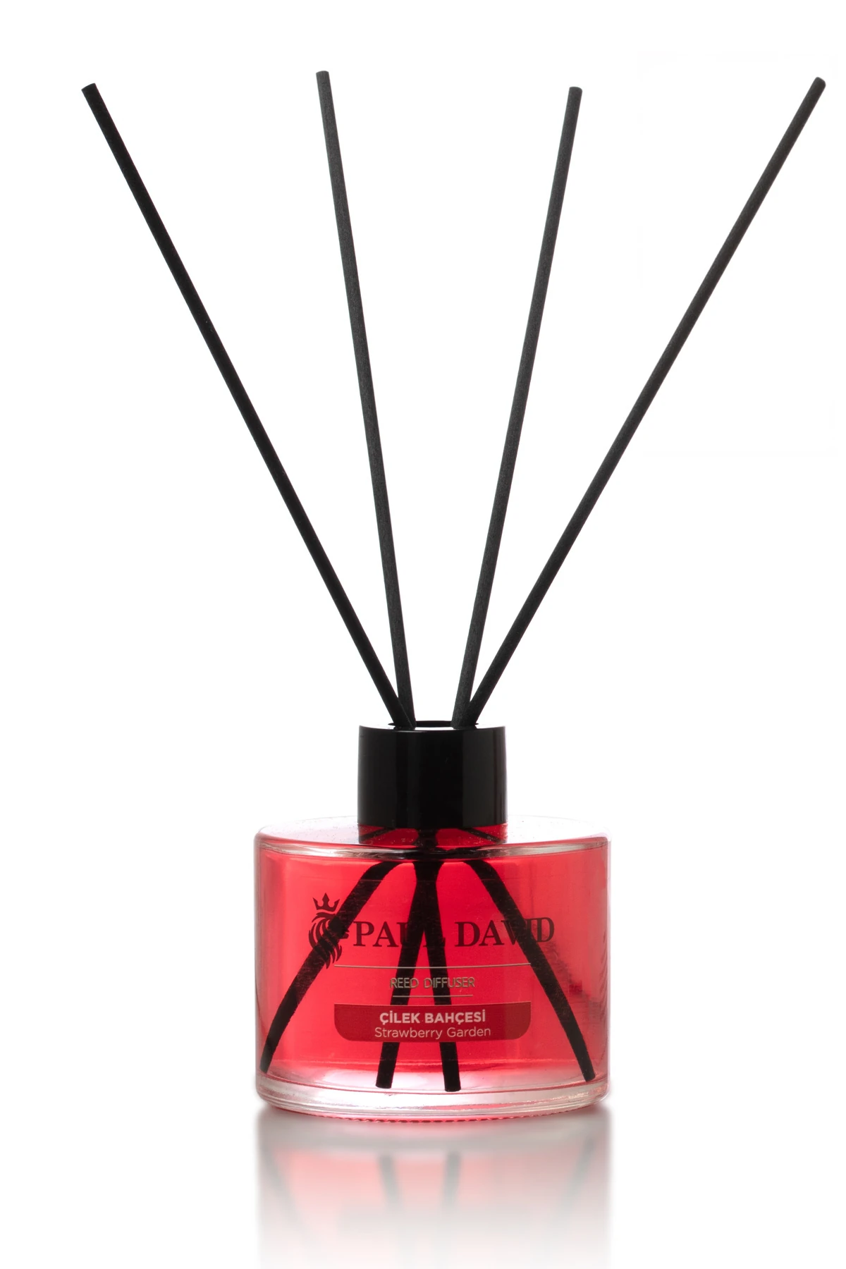 Çilek Bahçesi Yüksek Koku Yayılımlı Dekoratif Bambu Çubuklu Oda Kokusu 145 ml