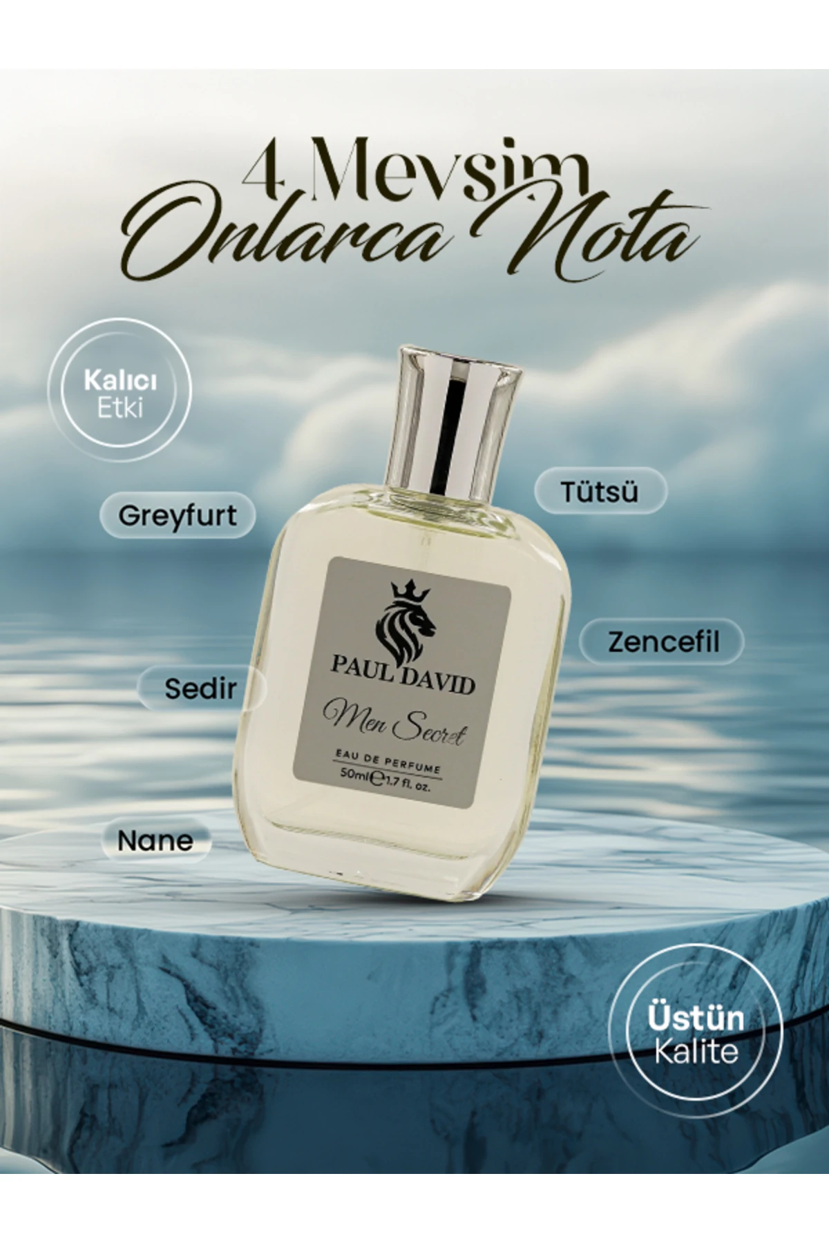 E057 ODUNSU AROMATİK EDP PARFÜM UZUN SÜRE KALICI 50ML