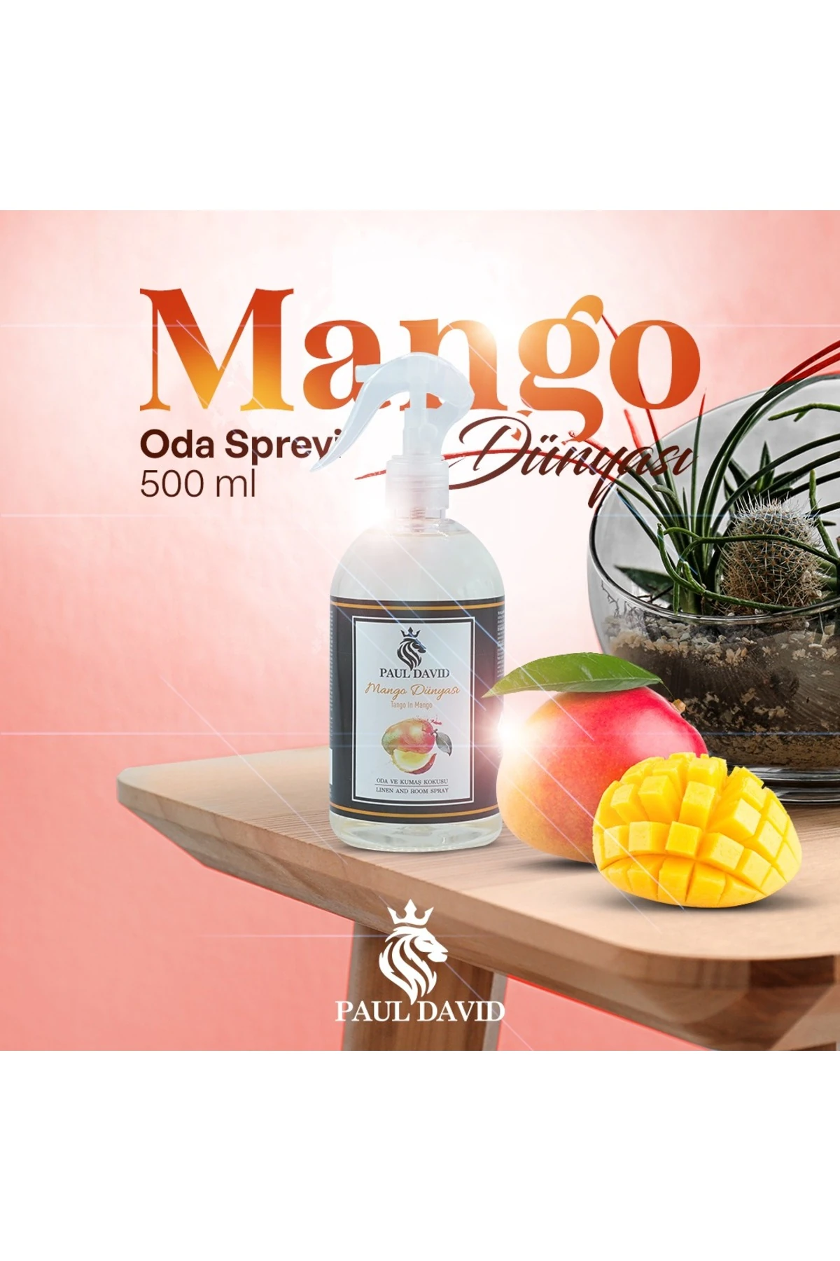 500 ML Mango Dünyası Oda Kumaş ve Araç Kokusu
