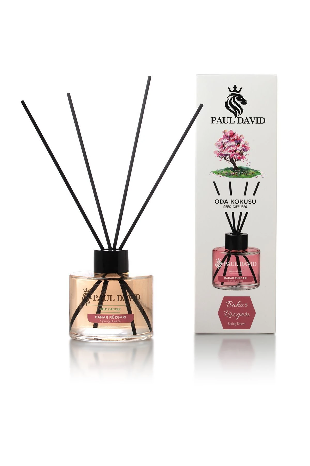 Bahar Esintisi Yüksek Koku Yayılımlı Dekoratif Bambu Çubuklu Oda Kokusu 145 ml