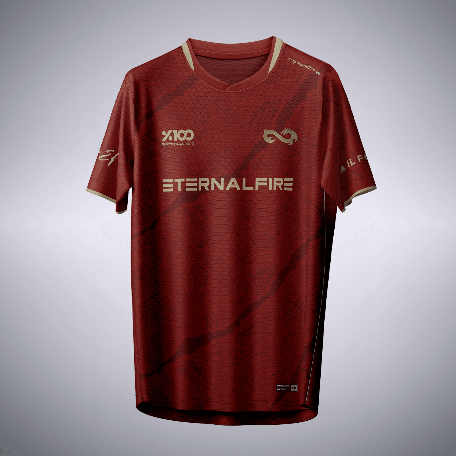Eternal Fire Pro Kit Dragon's Passion Red Jersey