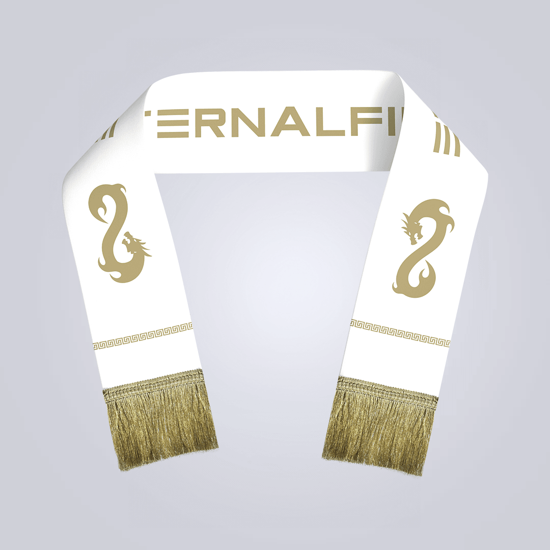 Eternal Fire 2025 Gold Scarf