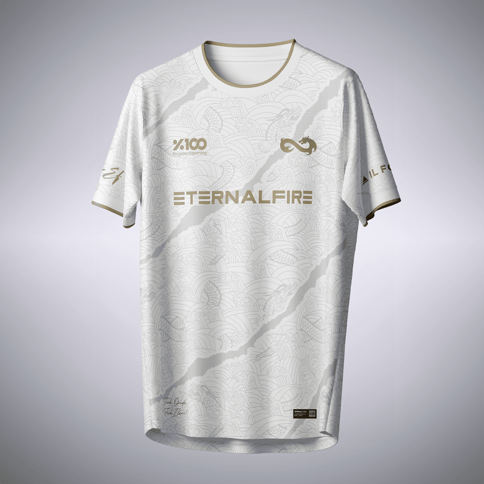 Eternal Fire Pro Kit Dragon's Passion White Jersey