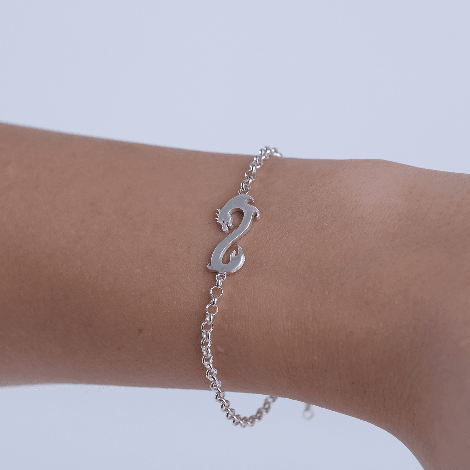 Eternal Fire Silver Bracelet