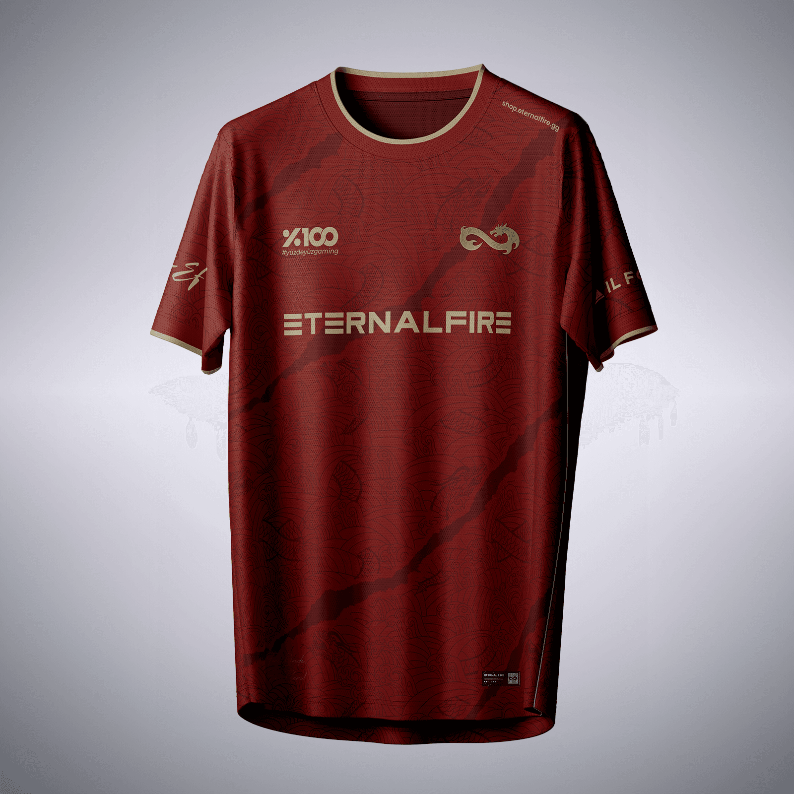 Eternal Fire Pro Kit Dragon's Passion Red Jersey