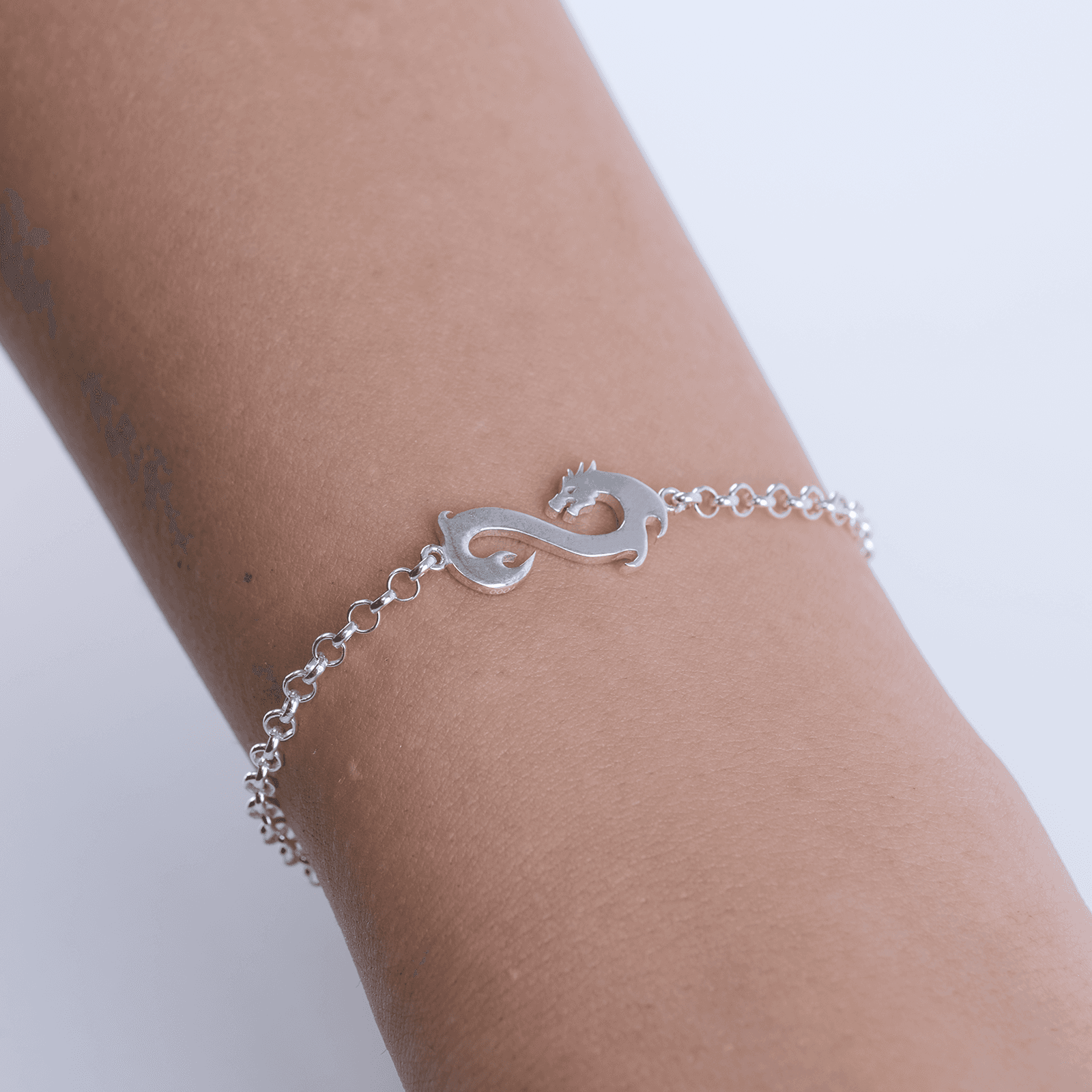 Eternal Fire Silver Bracelet