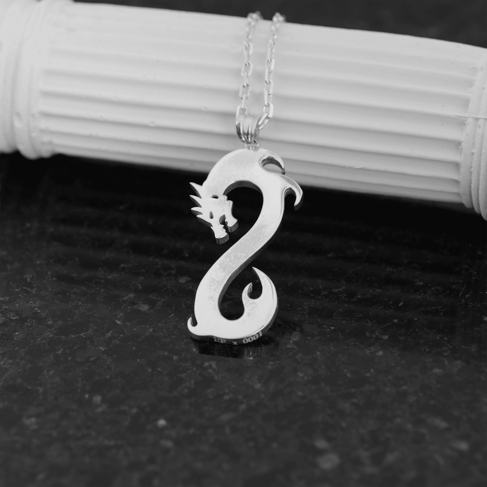 Eternal Fire Silver Necklace